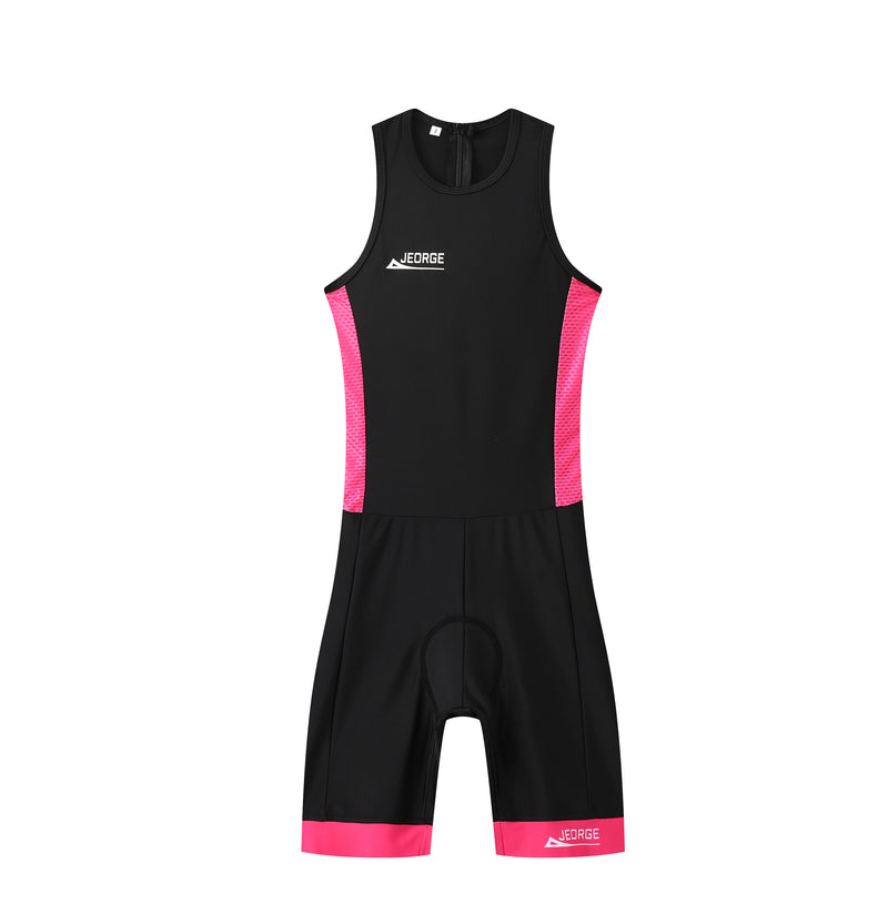 Load image into Gallery viewer, JEORGE Kids Junior Unisex Triathlon Suit, Ages 8 to 14, one piece racing suit