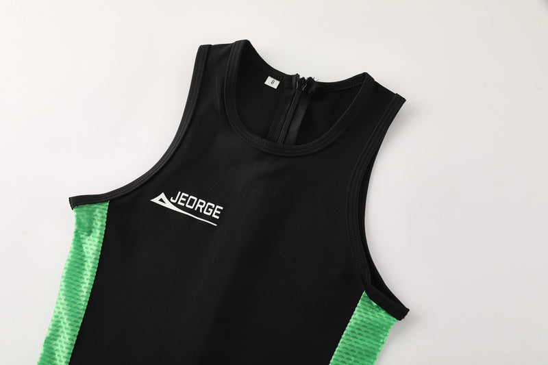 Load image into Gallery viewer, JEORGE Kids Junior Unisex Triathlon Suit, Ages 8 to 14, one piece racing suit