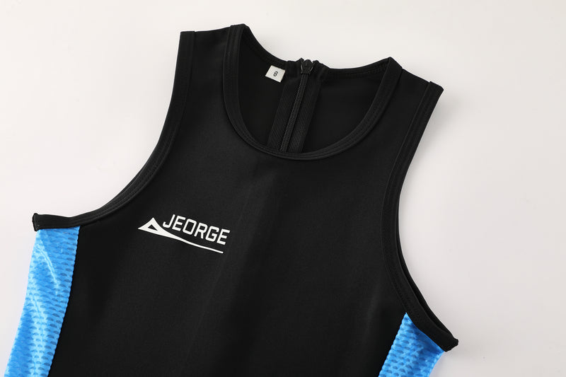 Load image into Gallery viewer, JEORGE Kids Junior Unisex Triathlon Suit, Ages 8 to 14, one piece racing suit