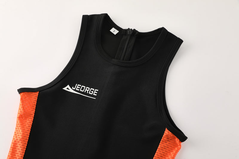 Load image into Gallery viewer, JEORGE Kids Junior Unisex Triathlon Suit, Ages 8 to 14, one piece racing suit