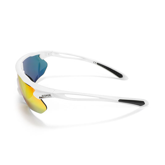 JEORGE Polarised Sport Sunglasses UV400 Protection Eyewear for Juniors 8yrs - 14yrs