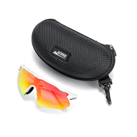 JEORGE Polarised Sport Sunglasses UV400 Protection Eyewear for Juniors 8yrs - 14yrs