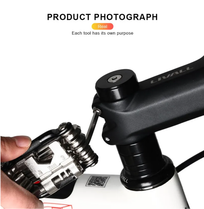 Load image into Gallery viewer, Bicycle Multi Tool Chain Splitter Cutter Multifunction For MTB Mountain Road Bike Wrench Screwdriver Repair Multitool