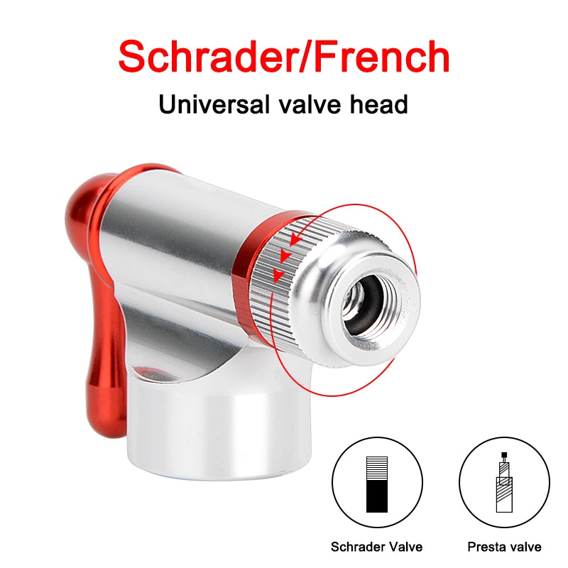 Load image into Gallery viewer, MTB and ROAD BIKE Hand Mini Bike tool bike CO2 inflator (complimentary CO2 Cartridge)