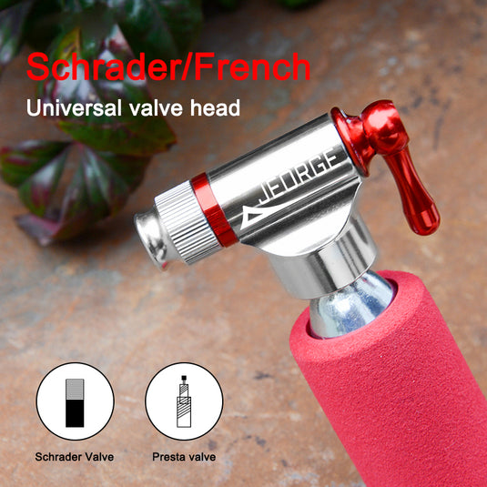 MTB and ROAD BIKE Hand Mini Bike tool bike CO2 inflator (complimentary CO2 Cartridge)