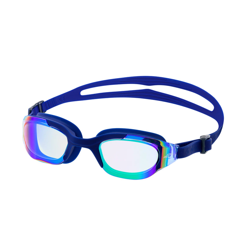 Load image into Gallery viewer, JEORGE Swimming & triathlon goggles, wide vision lens anti-fog UV protection unisex adult