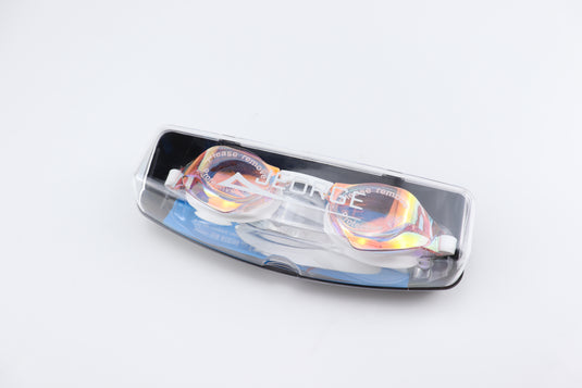 JEORGE HALO-5 Junior (8yrs - 16yrs) Wide Vision, UV Competition Swim Goggles