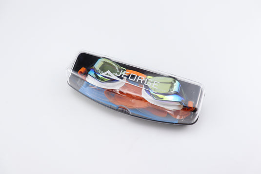 JEORGE HALO-5 Junior (8yrs - 16yrs) Wide Vision, UV Competition Swim Goggles