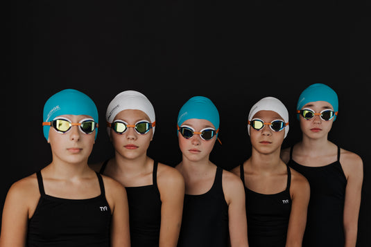 JEORGE HALO-5 Junior (8yrs - 16yrs) Wide Vision, UV Competition Swim Goggles