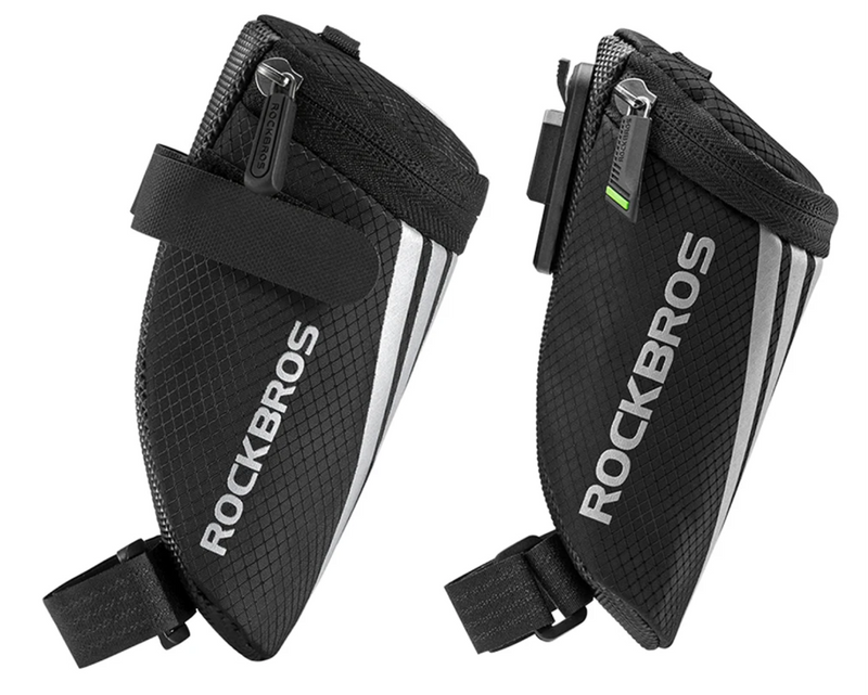 Load image into Gallery viewer, Mini Portable Bicycle Bag Reflective Saddle Bag MTB Road Cycling Nylon Tail Bag Seatpost Panniers Bike Accessories