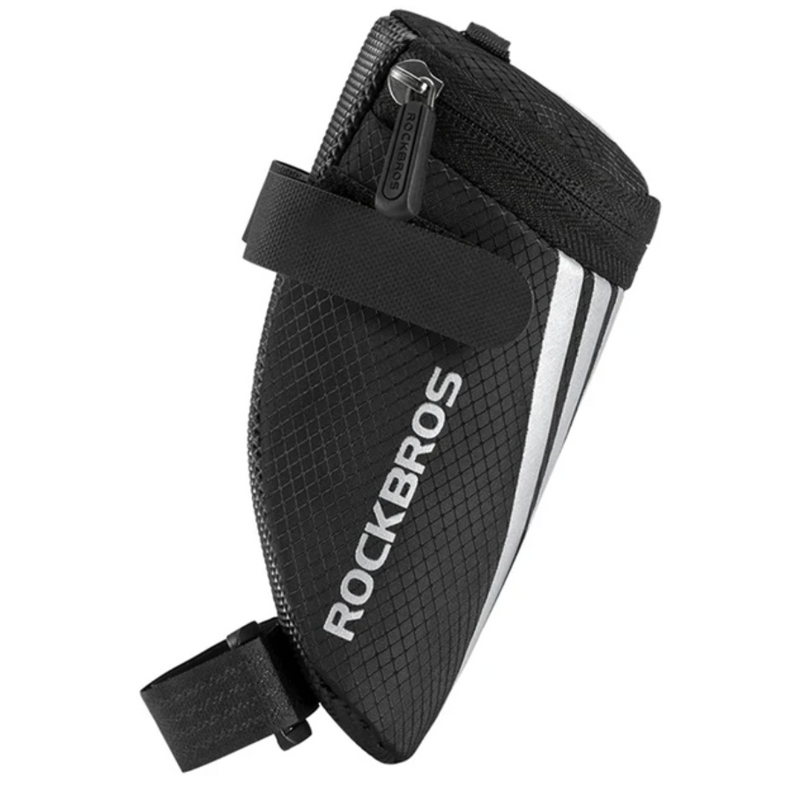 Load image into Gallery viewer, Mini Portable Bicycle Bag Reflective Saddle Bag MTB Road Cycling Nylon Tail Bag Seatpost Panniers Bike Accessories