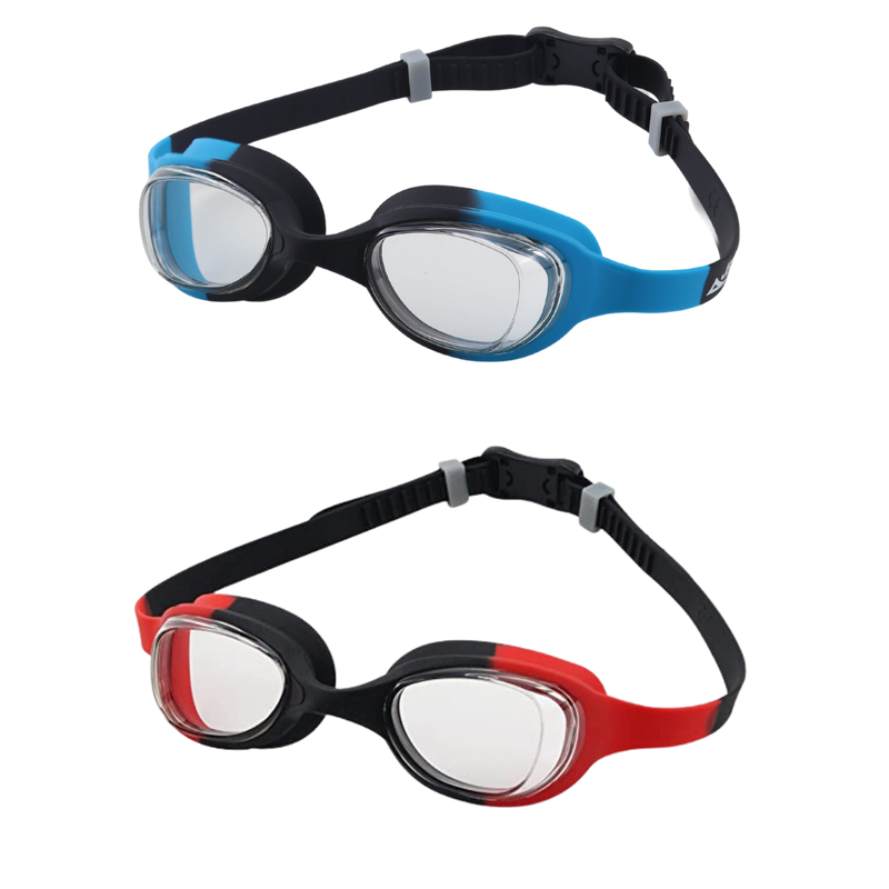 Load image into Gallery viewer, JEORGE Kids Swim Goggles 2-PACK,Swimming Goggles for Kids (5-12)-Leak Proof Anti-Fog Anti-UV for Age 5-12 Girls and Boys (Copy)