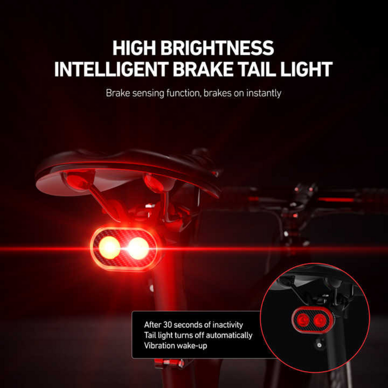 Load image into Gallery viewer, CYCLAMI Cycling Bicycle Front & Rear Light Set Bike USB Charge Waterproof Taillight LED Bike Accessories