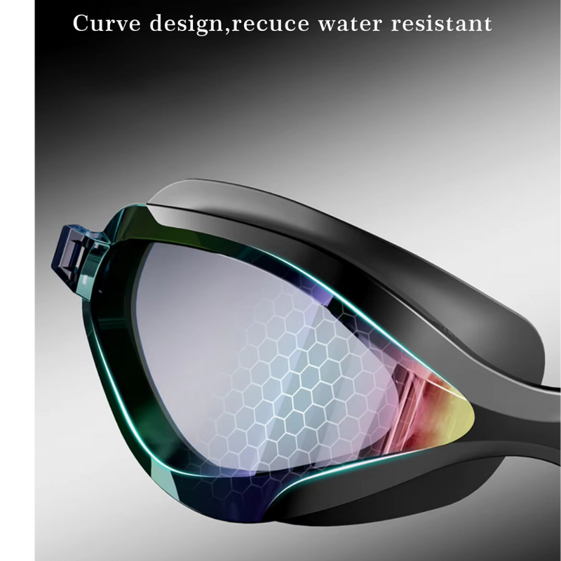 Load image into Gallery viewer, JEORGE Adult Racing Competition Swimming Triathlon Anti-Fog UV Protection Swim Goggles