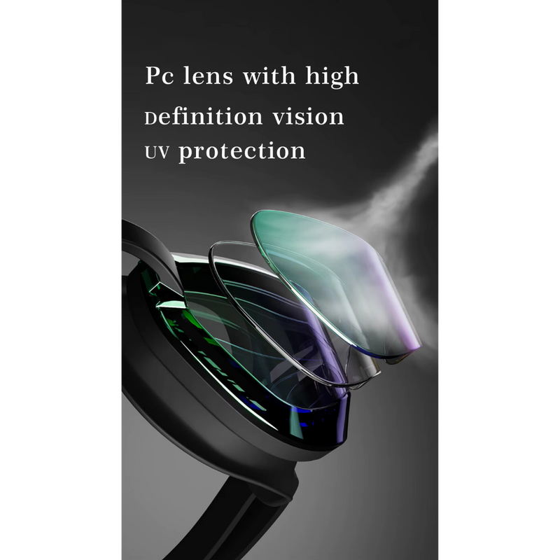 Load image into Gallery viewer, JEORGE Adult Racing Competition Swimming Triathlon Anti-Fog UV Protection Swim Goggles