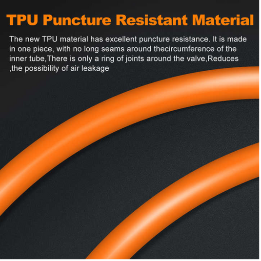 2Pcs CYCLAMI Bicycle Inner Tube TPU 30g Ultralight Bicycle Inner Tube 700C 18 23 25 28 30 32, (65mm or 45mm) Road Bike Tube