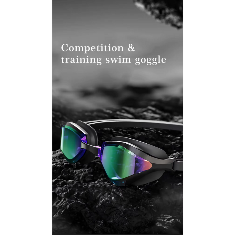 Load image into Gallery viewer, JEORGE Adult Racing Competition Swimming Triathlon Anti-Fog UV Protection Swim Goggles