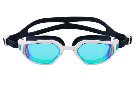 JEORGE swimming & triathlon goggles, polarized anti-fog wide vision unisex swim goggles.