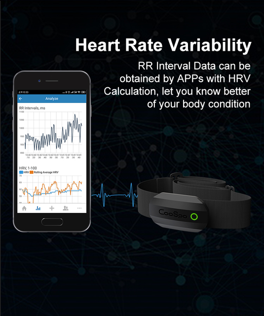 COOSPO H808S Heart Rate Monitor Bluetooth ANT+ Chest Strap Heart Rate Monitor, Compatible with CoospoRide Peloton Zwift DDP Yoga Bike Computers Sports Watches