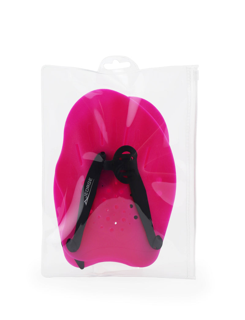 Load image into Gallery viewer, JEORGE Original Contour Swim Paddles, Swim Training Hand Paddles with Adjustable Straps, Swimming Hand Paddles for Women and Men.