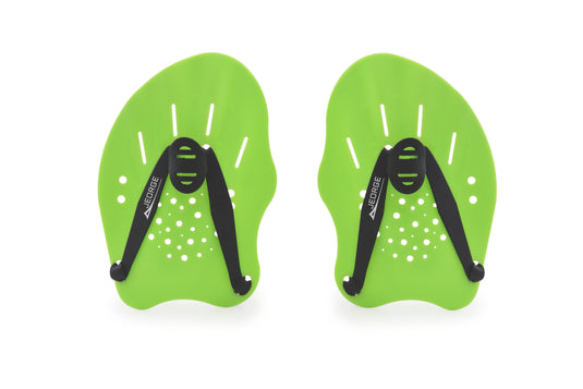 JEORGE Original Contour Swim Paddles, Swim Training Hand Paddles with Adjustable Straps, Swimming Hand Paddles for Women and Men.