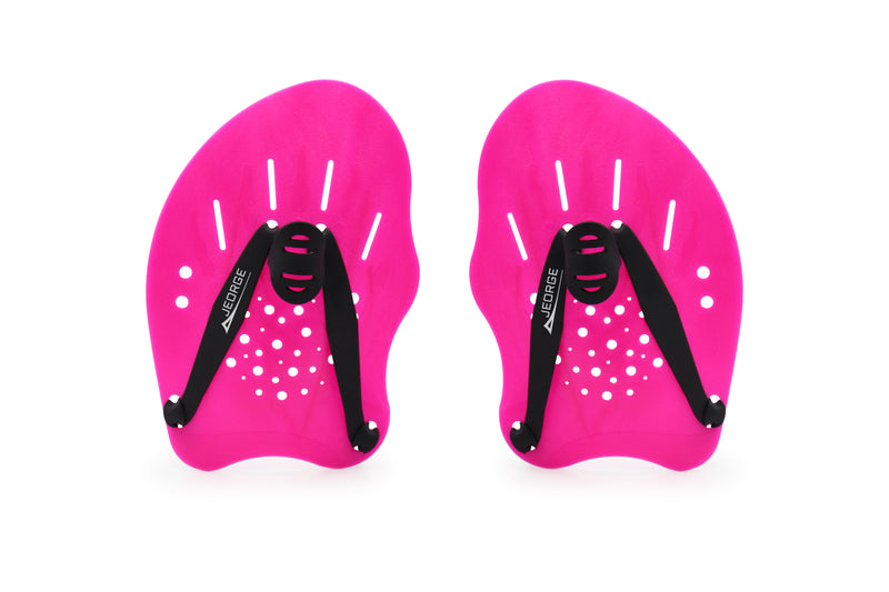 Load image into Gallery viewer, JEORGE Original Contour Swim Paddles, Swim Training Hand Paddles with Adjustable Straps, Swimming Hand Paddles for Women and Men.
