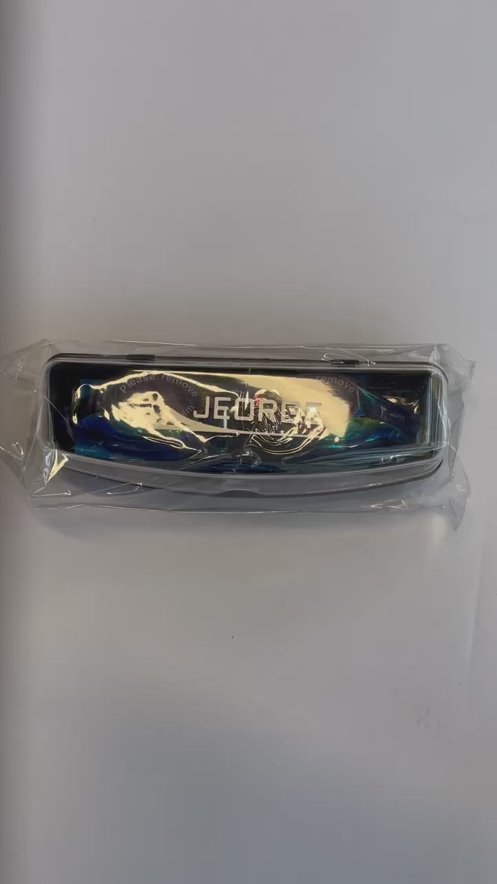 Load and play video in Gallery viewer, JEORGE Anti-fog UV-protection Mirrored Coating Racing or Training Goggles.