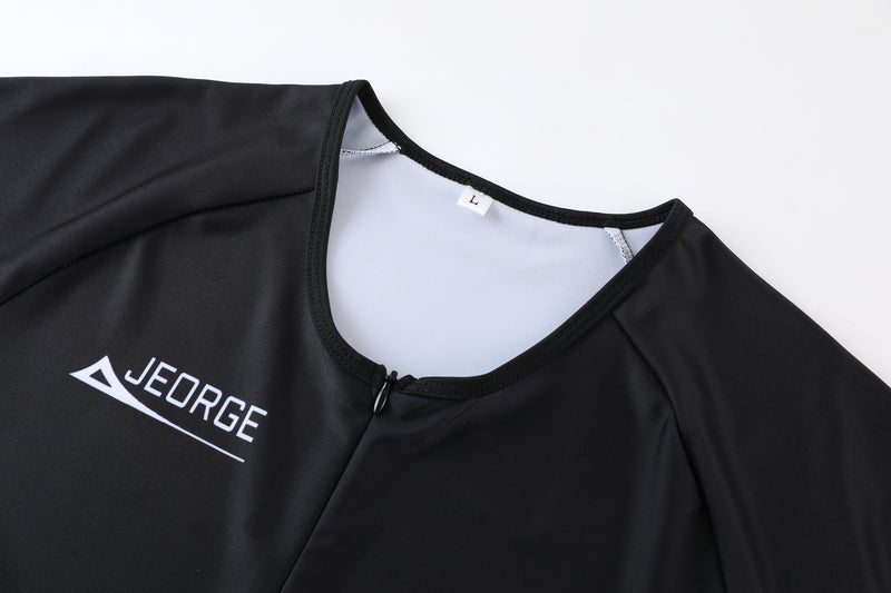 Load image into Gallery viewer, JEORGE Men Trisuit, Competitor Triathlon Short Sleeve Aero Tri Suit.