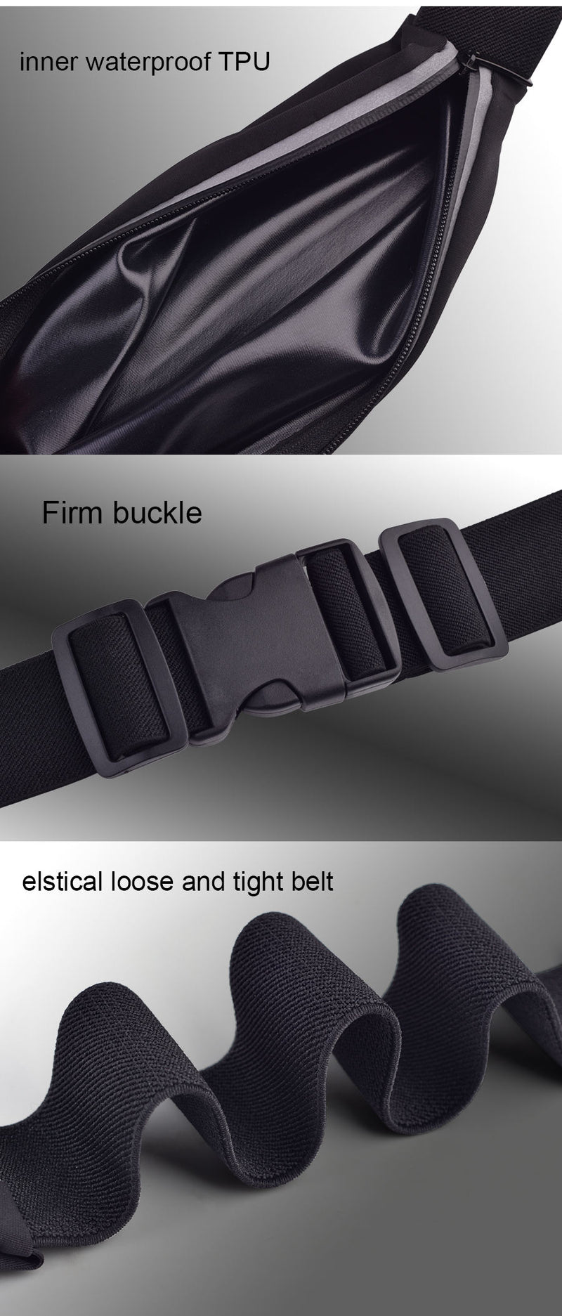 Load image into Gallery viewer, JEORGE Original Slim Running Belt for Women & Men, No Bounce Waist Pack