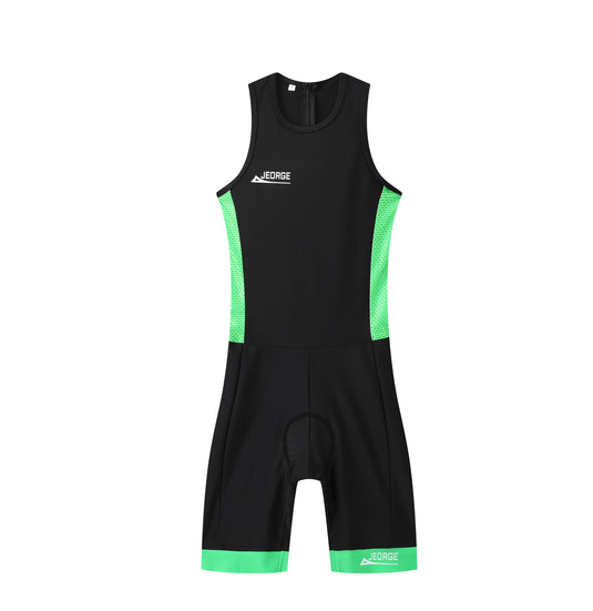 JEORGE Kids Junior Unisex Triathlon Suit, Ages 8 to 14, one piece racing suit