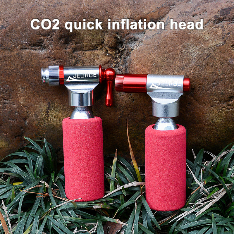 Load image into Gallery viewer, MTB and ROAD BIKE Hand Mini Bike tool bike CO2 inflator (complimentary CO2 Cartridges x2)
