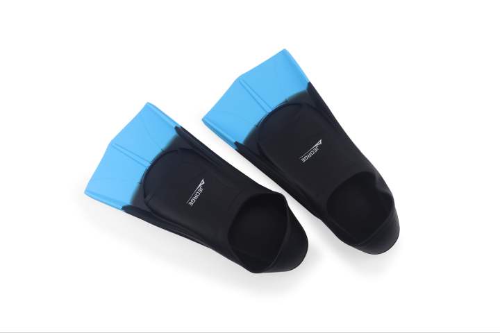 Load image into Gallery viewer, JEORGE Swimming Training Fins Short Blade Sizes For Men, Women And Kids. Includes Travel Mesh Bag
