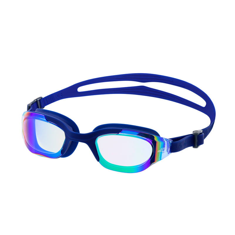 Load image into Gallery viewer, JEORGE Swimming &amp; triathlon goggles, wide vision lens anti-fog UV protection unisex adult
