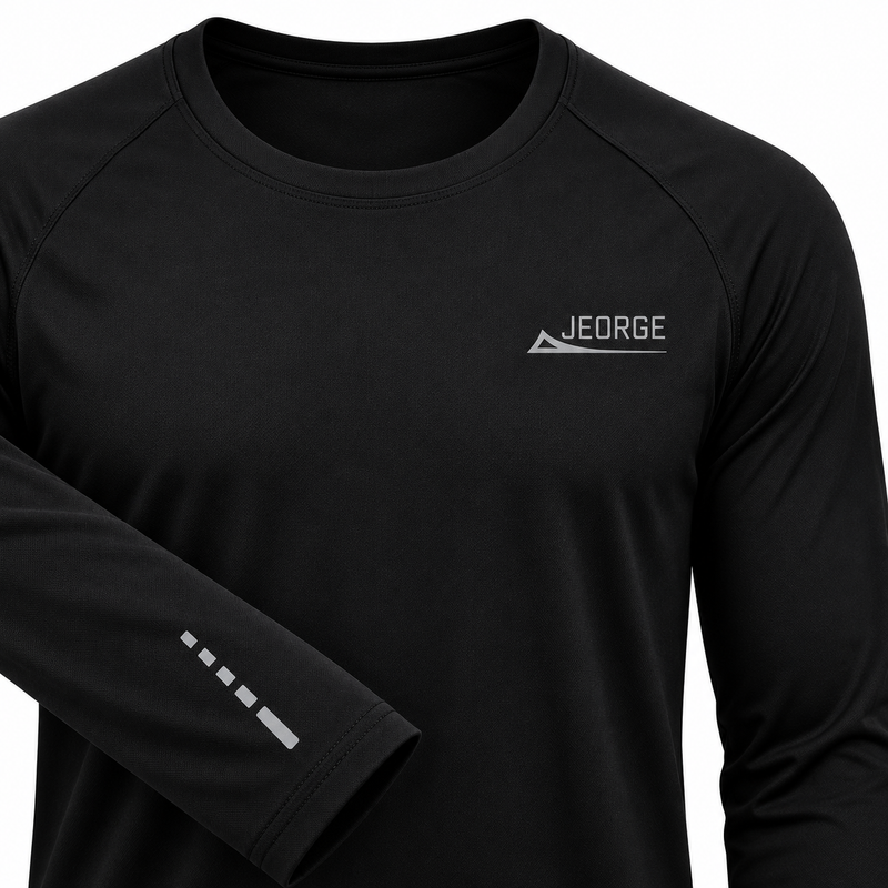 Load image into Gallery viewer, Men's Running Shirt - Long Sleeve
