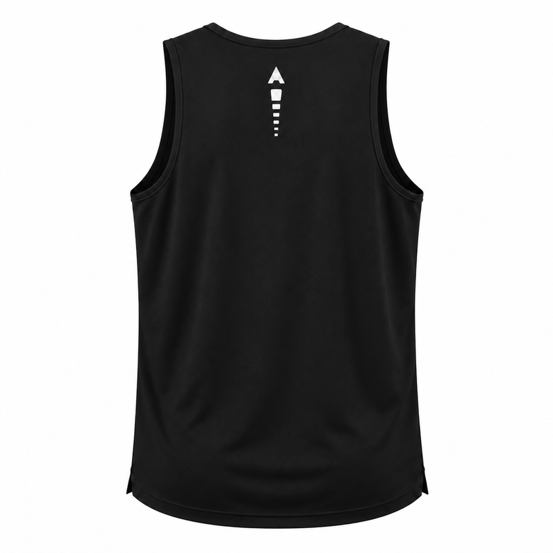 Load image into Gallery viewer, JEORGE Men’s Running Singlet – Black

