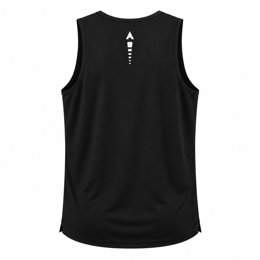 JEORGE Men’s Running Singlet – Black