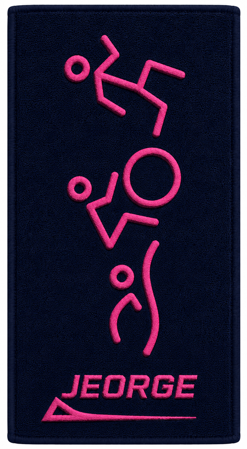 Load image into Gallery viewer, STC - JEORGE Triathlon or Gym Towel, 100% Cotton, 40cm x 95cm, 700GSM
