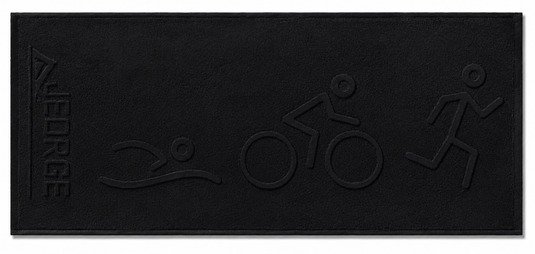 STC - JEORGE Triathlon or Gym Towel, 100% Cotton, 40cm x 95cm, 700GSM