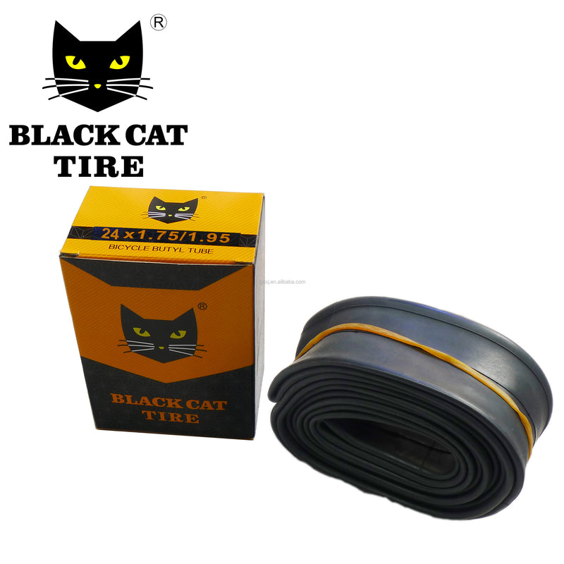 Load image into Gallery viewer, Black Cat High Quality Bike Tubes (Various Sizes)
