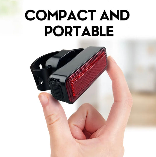 Q8 Bicycle Rear Light USB LED Rechargeable Bike Light MTB & Road Bike, 8 Modes Cycling Lamp Taillight