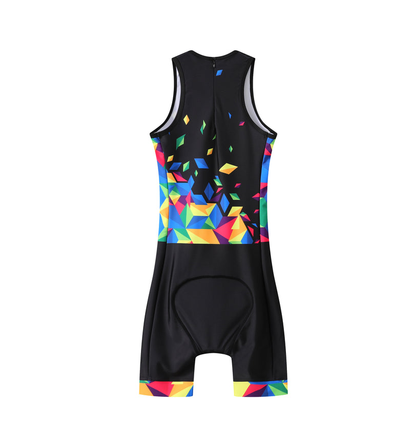 Load image into Gallery viewer, Kids Junior Triathlon Suit, Ages 8 to 14, one piece racing suit
