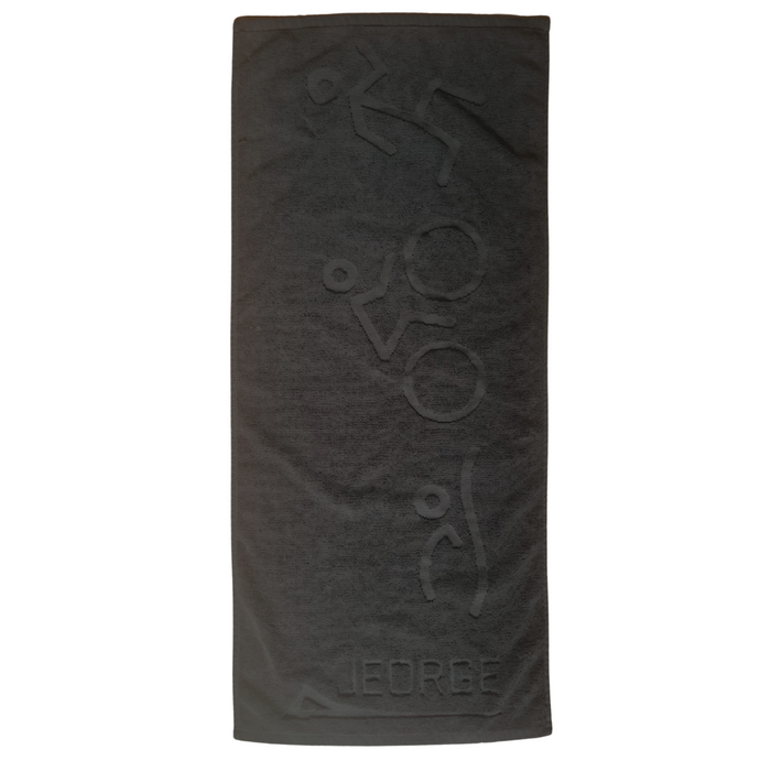 JEORGE Triathlon or Gym Towel, 100% Cotton, 40cm x 95cm, 700GSM