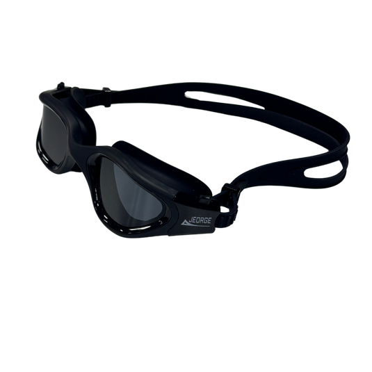 JEORGE Unisex Swimming Goggles with anti-fog coating, 100% UV protection, and a leakproof silicone seal. Perfect for adults and teens. Wide view, adjustable fit, and built for performance.