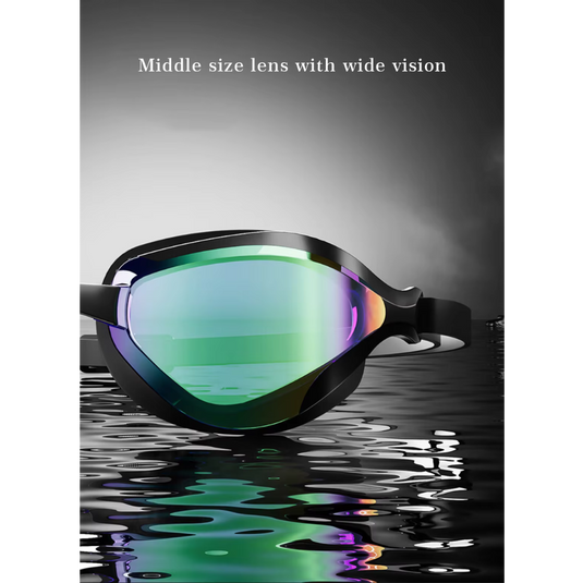 JEORGE Adult Racing Competition Swimming Triathlon Anti-Fog UV Protection Swim Goggles