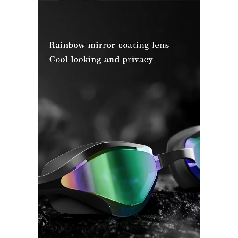 Load image into Gallery viewer, JEORGE Adult Racing Competition Swimming Triathlon Anti-Fog UV Protection Swim Goggles
