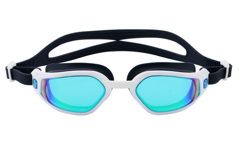 Load image into Gallery viewer, JEORGE swimming &amp; triathlon goggles, polarized anti-fog wide vision unisex swim goggles.
