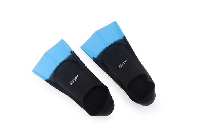 Load image into Gallery viewer, JEORGE Swimming Training Fins Short Blade Sizes For Men, Women And Kids. Includes Travel Mesh Bag
