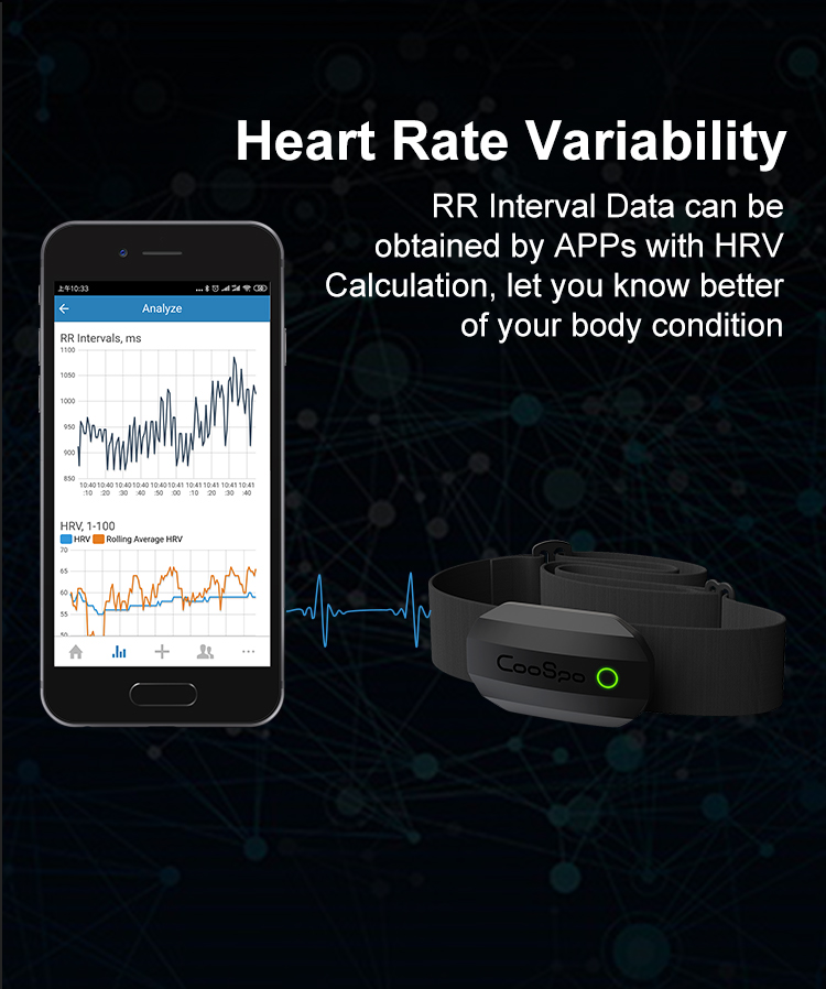 Load image into Gallery viewer, COOSPO H808S Heart Rate Monitor Bluetooth ANT+ Chest Strap Heart Rate Monitor, Compatible with CoospoRide Peloton Zwift DDP Yoga Bike Computers Sports Watches
