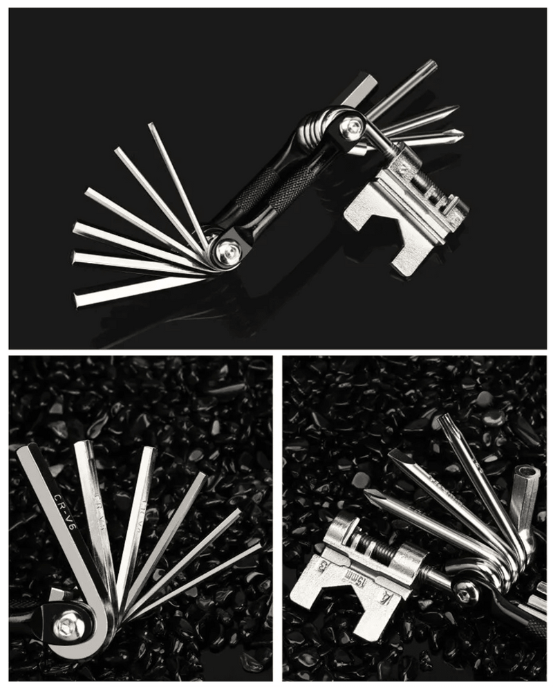 Load image into Gallery viewer, Bicycle Multi Tool Chain Splitter Cutter Multifunction For MTB Mountain Road Bike Wrench Screwdriver Repair Multitool - JeorgeSports
