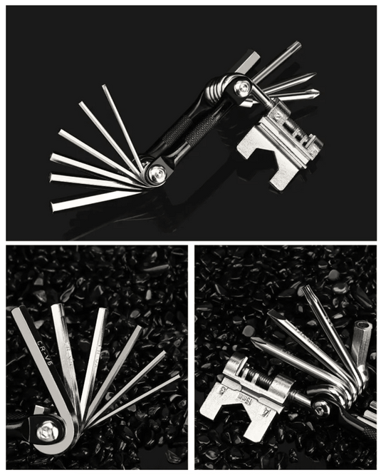 Bicycle Multi Tool Chain Splitter Cutter Multifunction For MTB Mountain Road Bike Wrench Screwdriver Repair Multitool - JeorgeSports